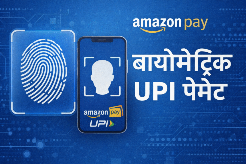 Amazon Pay Biometric UPI Feature launched for secure fingerprint and face ID based UPI payments in India