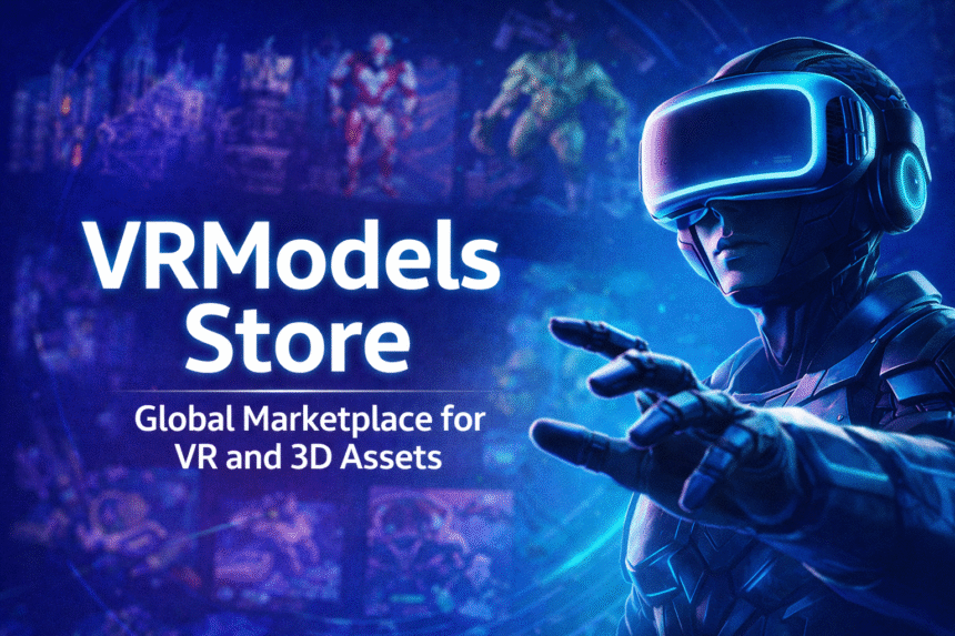 VRModels Store global marketplace for virtual reality and 3D digital assets