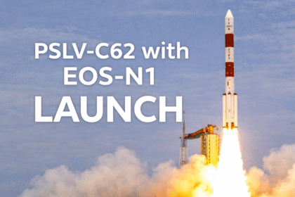 PSLV-C62 EOS-N1 लॉन्च के दौरान ISRO का सफल सैटेलाइट प्रक्षेपण